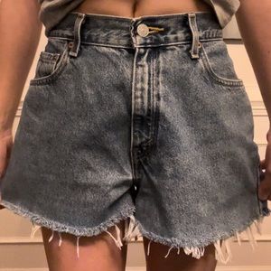 Levi Strauss cut Jean shorts